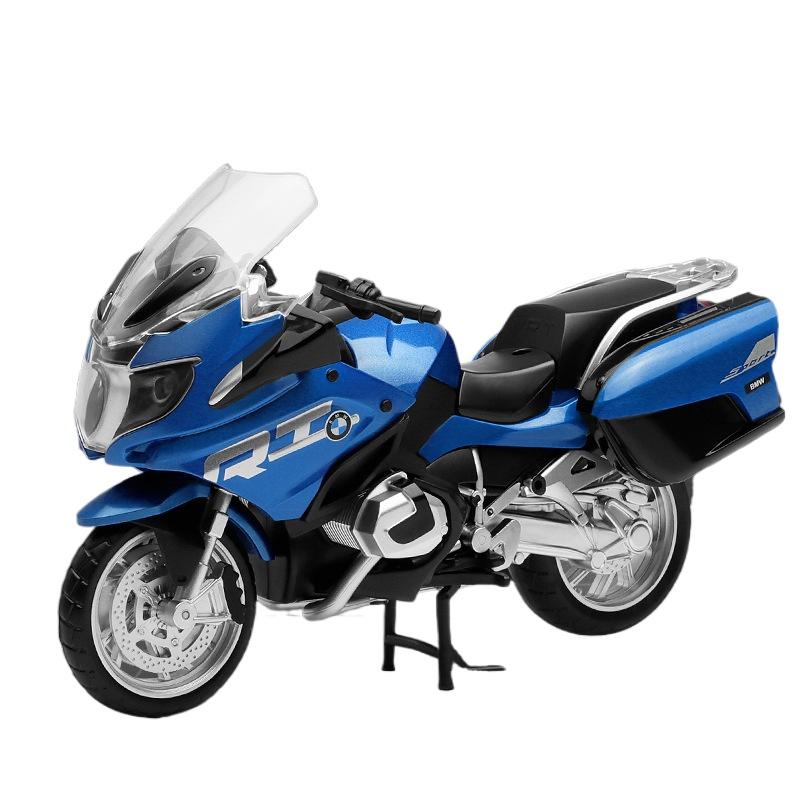 

Масштаб 1/12 Мотоцикл BMW R1250RT Металевий Литий Модель Симуляція Колекціонування Хобі Модель Прикраси Подарунок Другу Хлопцям Дисплей синій