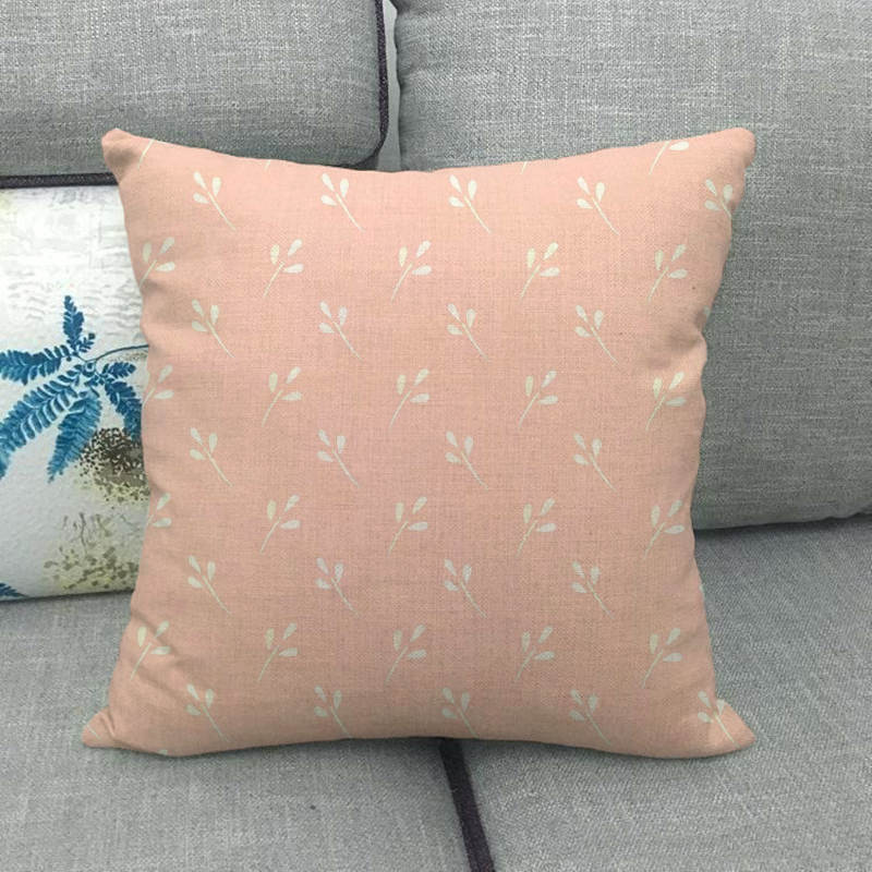 Simple Geometric Patterns Digital Printing Short Plush Pillow Covers For Car Sofa Office Cushion Cover Home Goods 60X60Cm