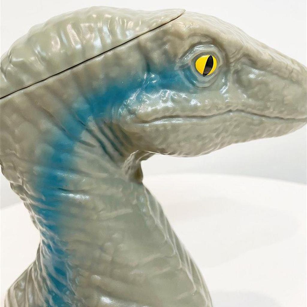 Domineering Velociraptor Faucet Desktop Ornaments, Beverage Cups, Pen Holders, Vases And Flower Pots (capacity 900ml)