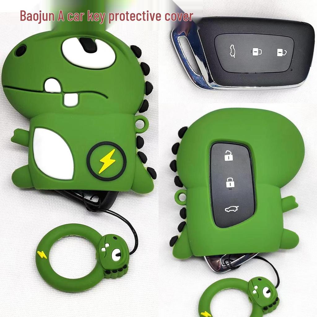 Cat Paw Cartoon Key Cover for Yamaha & Honda Motorcycles