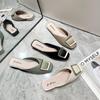 Damen Hausschuhe Outdoor Damen Hausschuhe Flache Muller Hausschuhe Damenmode Sandalen Neue Mode Lederschuhe