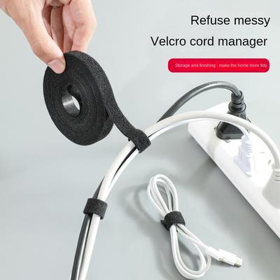 3326 1m 3m 5m Cable Organizer Wire Winder Clip Mouse Cord Management USB Charger Protector Data Cable Power Cable Tie Straps