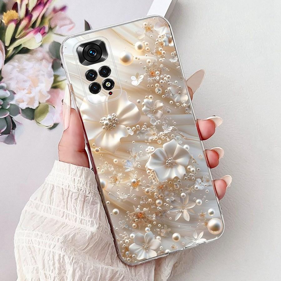 For Xiaomi Redmi Note 11 Pro 4G Global Case Proective Bumper Cartoons Pattern Soft Silicone Capa For Redmi Note 11 11s 4G Cover