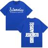 Cotton men's shirt Summer Jesucristo Garcia Album graphics shirt Women's Y2k Hip Hop streetwear Tshirt
