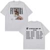 2026 Summer Singer TINI STOESSEL Futtura Tour Vintage Printed Tshirt Unisex Women Hiphop Tshirts Cotton Casual Tshirt Streetwear