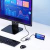 4K 1080P Typ C na HDMI-kompatibilní / USB 3.0 / Typ C 3 v 1 Kabelový konvertor Thunderbolt 3 Přepínač na HDMI-kompatibilní Adaptérový kabel