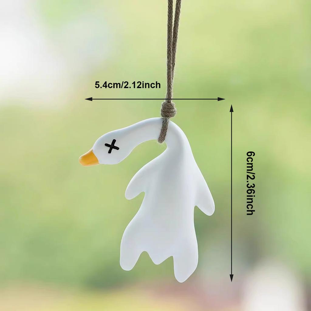"New Model"Color-Changing Roast Duck, Uv Sensor, Keychain Pendant, Car Pendant That Changes Color When Exposed To Sunlight