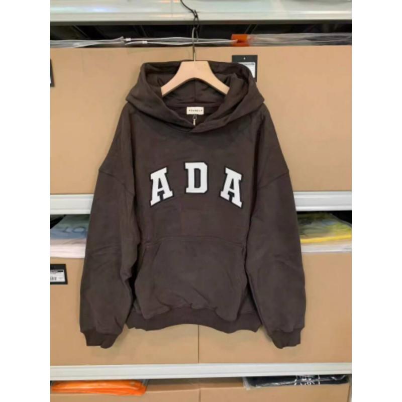 Womens Loose Fit Hooded Sweatshirt Letter Print Casual Streetwear Pullover