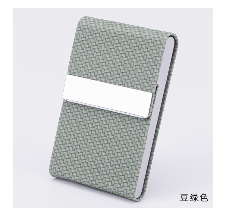 Business Fashionable Cigarette Box Portable 7 pack Leather flip up Smoking Holder Cigarette case Women Men Birthday gift