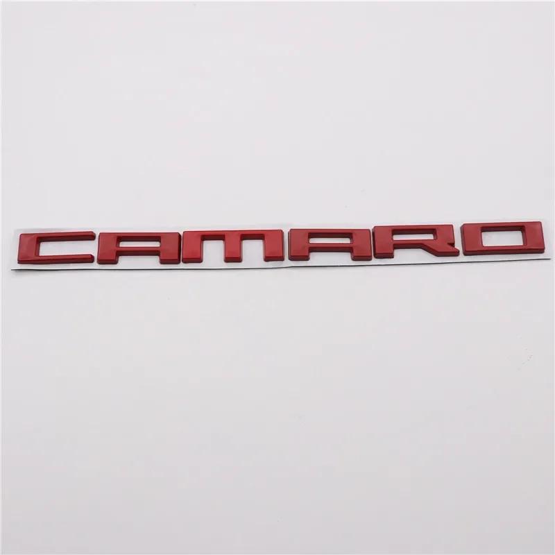 

3D Car Decals Rear Trunk Emblem Badge for Chevrolet CAMARO Letter Cruze Camaro Captiva Aveo Silverado Auto Side Sticker Exterior