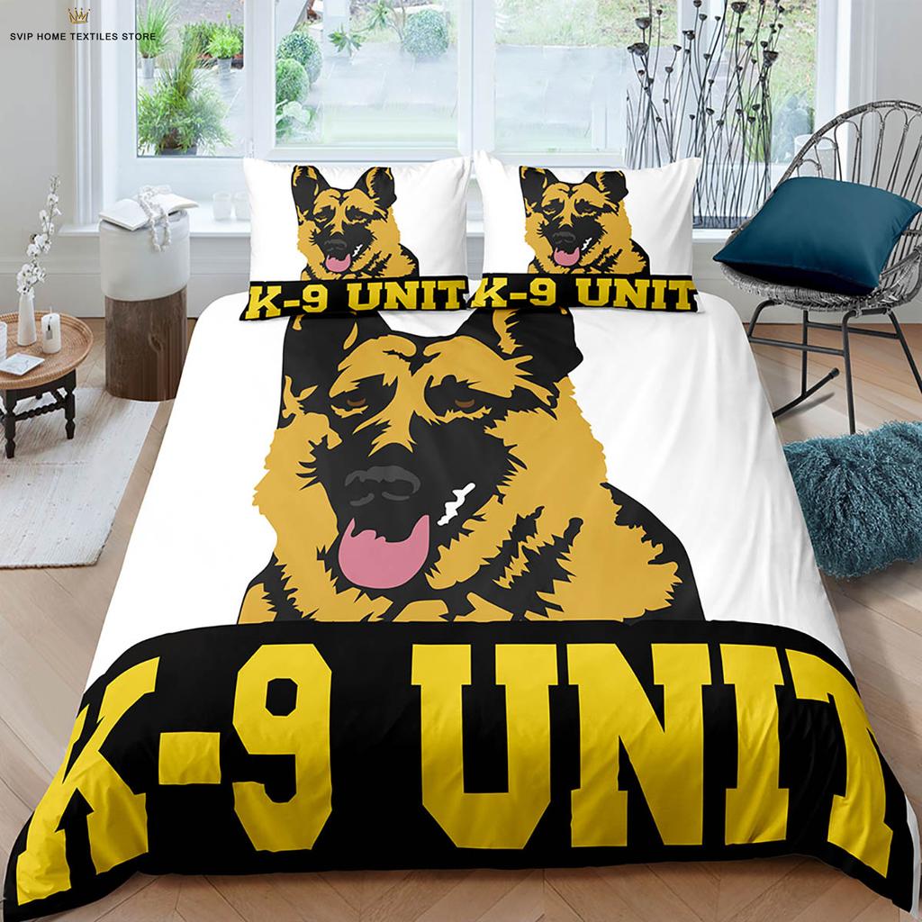 Animal Dog 3D Stereo Printing Quilt Cover Down Quilt Cover 100% Polyester Bedding Set Single Bed Kids Gift Single Bed Double Bed