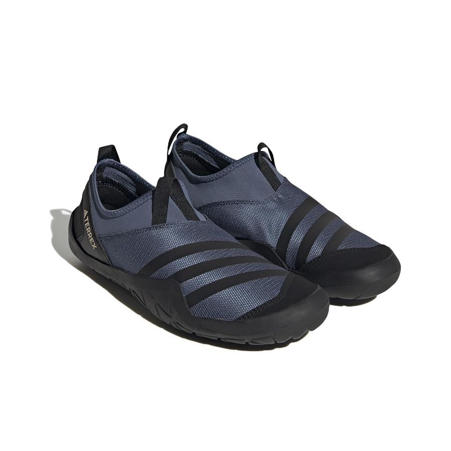 adidas Terrex Jawpaw Pantofi Minimaliști de Modă Antiderapanți Durabili cu Top Jos pentru Exterior Pantofi Funcționali pentru Bărbați Albastru Negru HP8650