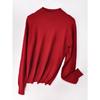 YYFS Women's Fashion Casual Fall Winter Solid Color Print Long Sleeve High Neck Sweaters