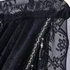 Translucents Laces Window Valance with Beadeds Fringes and Florals for Soft Light and Privacy in Bedrooms or Living Room