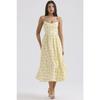 Vestido de Verão Solto com Suspensório Moda Novo Elegante Feminino Sem Mangas Decotado Linha A Vestidos de Festa Simples Cor Sólida Roupas Femininas