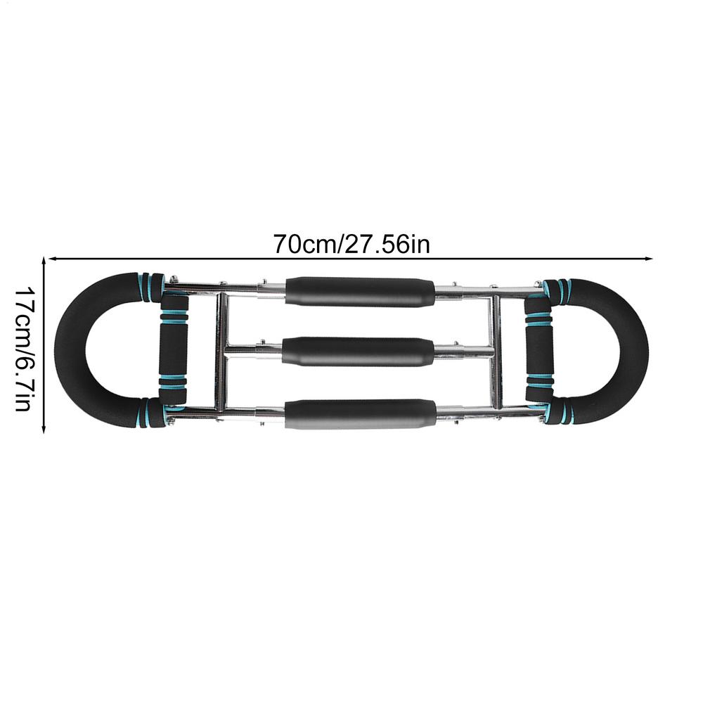 Adjustable U Shape Chest Expander Spring Arm Exerciser Home Gym Equipment Multifunctional Strength Training Safe Design
