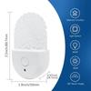 Dynamic Color LED Nightlight Bed Lamp Light Sensor Plug In Acrylic Night Light for Bedroom