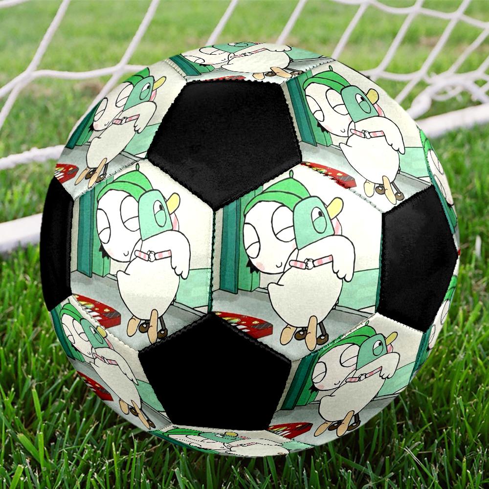 Sarah & Duck Theme Size 5 Soccer Ball, Suitable for Both Indoor and Outdoor Matches, a Gift Suitable for Everyone.