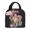 Hannah Montana Collage Insulated Lunch Bag for Women Children Leakproof Food Boxes Thermal Lunch Box Tote