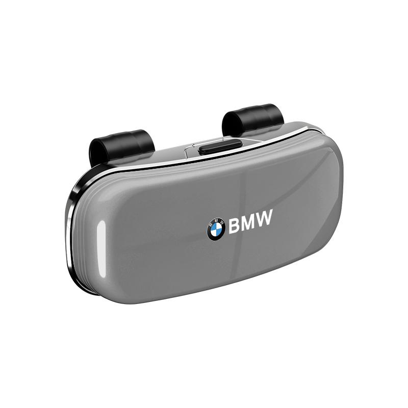 Car Visor Glasses Box Auto Sunglasses Storage Case Accessories For BMW G80 G06 G07 G42 G14 G15 G16 F82 F20 F21 F83 M2 / Stickers HOPDJ1