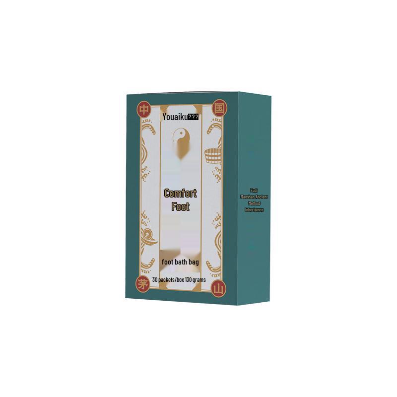 Beifuß & Sichuanpfeffer Kräuter-Fußbad - Kältevertreibendes & Schlafhilfepulver