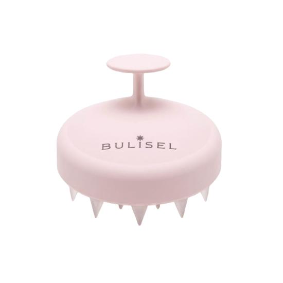Burisel Scalp Massage Shampoo Brush Deep Cleansing Hair Care Tool Pink 1pc
