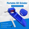 1Set Portable Drill Grinder Tools Grinding Wheel Drill Bit Sharpener Tool Parts