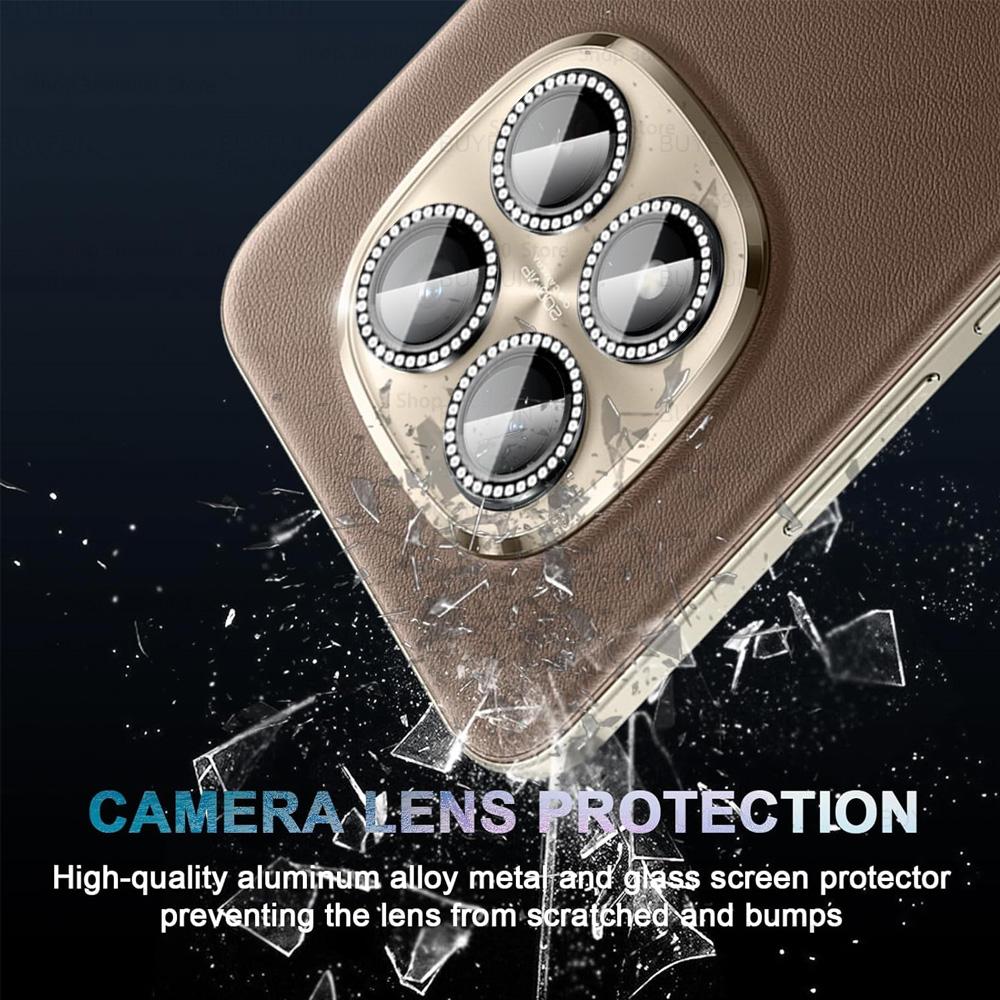 Metal Diamant Linsebeskytter Til Redmi Note 15 Pro Plus Note15 Pro+ 5G 3D Legering Kamera Ring Hærdet Glas Redmy Note15Pro 15Pro 4