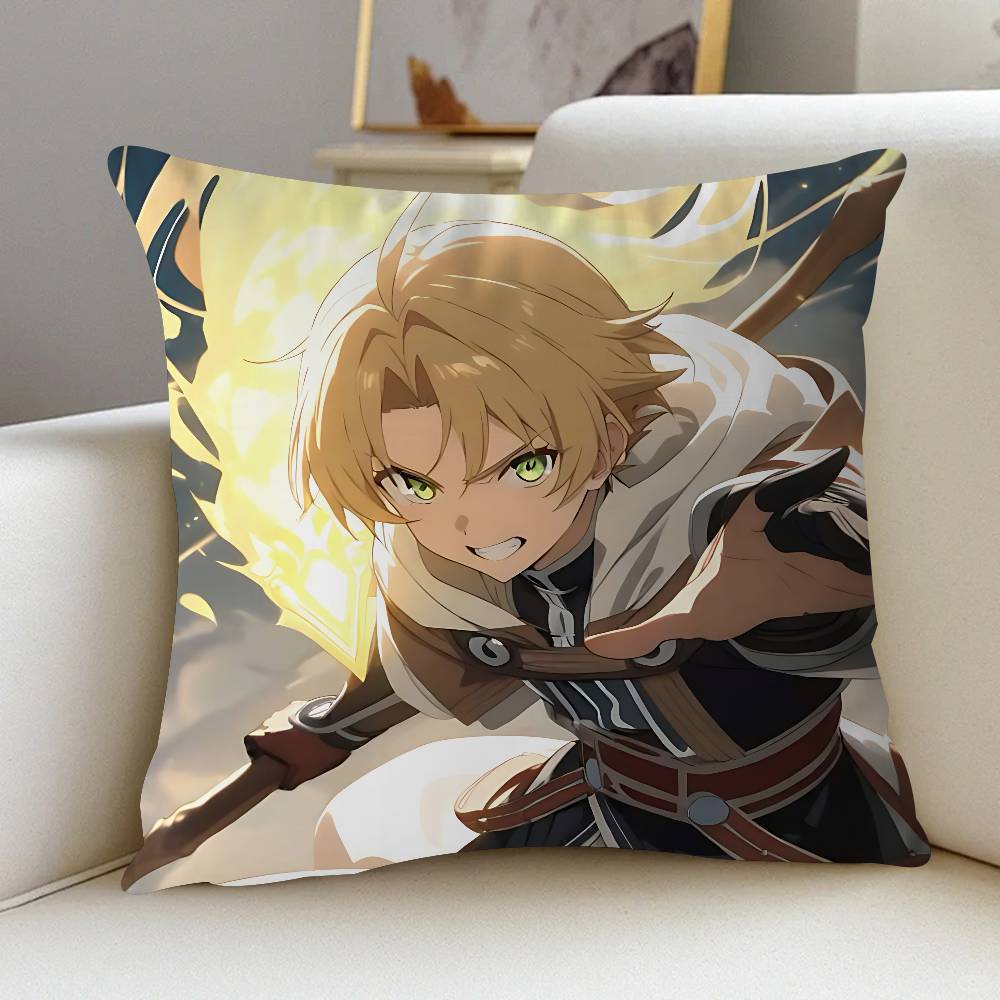 Рудеус Наволочка Подушка Чехол Наволочка Гостиная Диван Домашний Декор На Заказ 12x12Inch