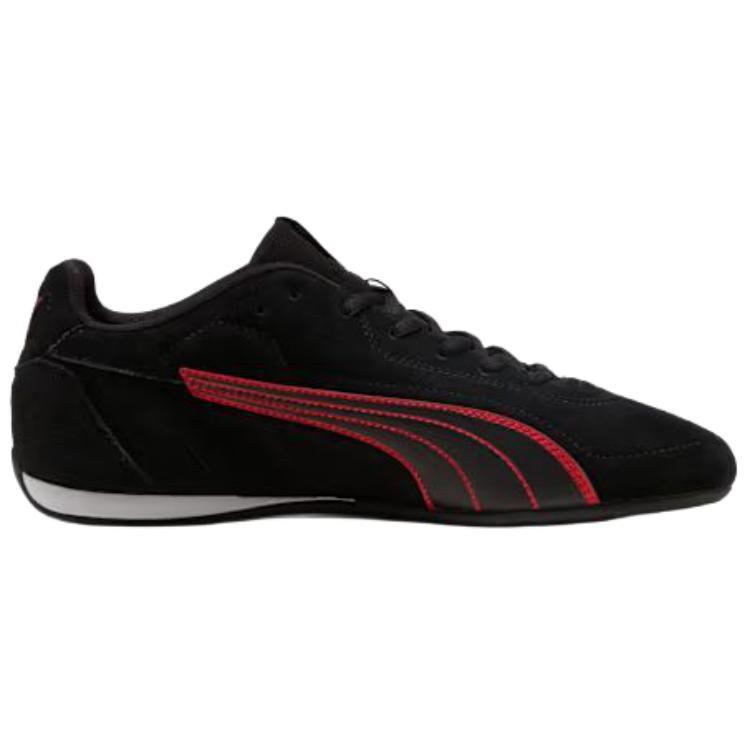 Puma Catch Casual Shoes Unisex Black Red 402681-01