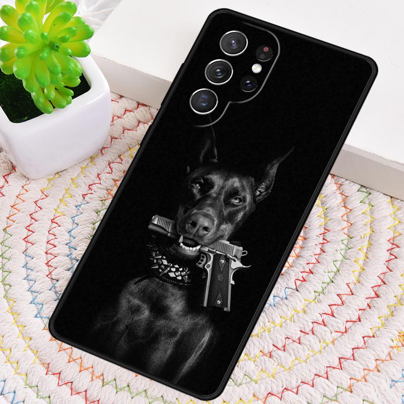 Animal Doberman Dog Phone Case for Samsung Galaxy Note 10 Pro S26 Ultra S23 S24 FE S25 S21 S22 PLUS Shockproof Cove