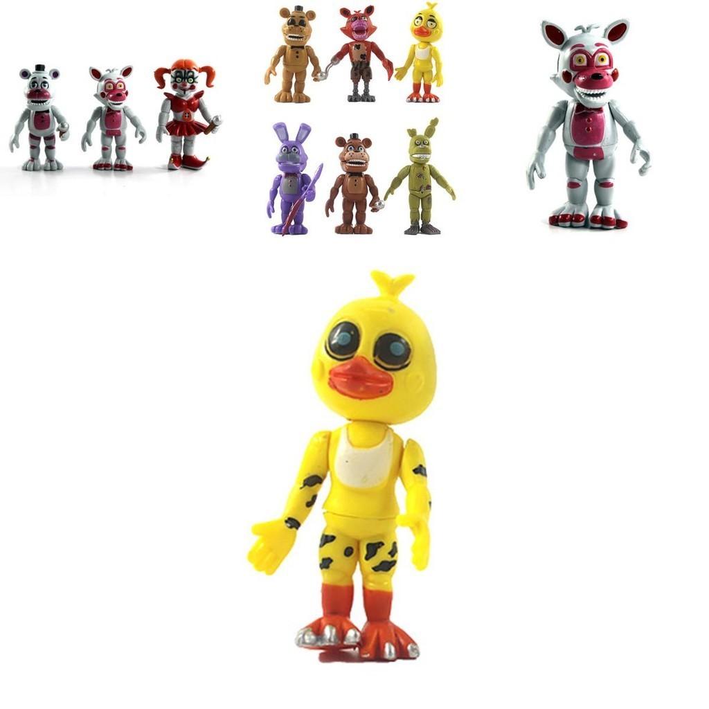 Captivating 6-piece Fnaf Five Nights At Freddy's Action Figures For Enthusiastic Fans