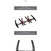 SK CUSTOM Kohlefaser-Lenkrad-Schaltwippen für BMW F36 F21 F22 F32 F30 F02 F80 F11 F06 F20 F23 F10 F12 F26 F15 M3 M4