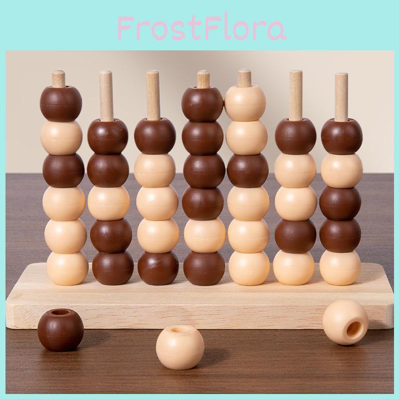 Wooden 3d Connect Four Board Game For Family Fun And Educational Play