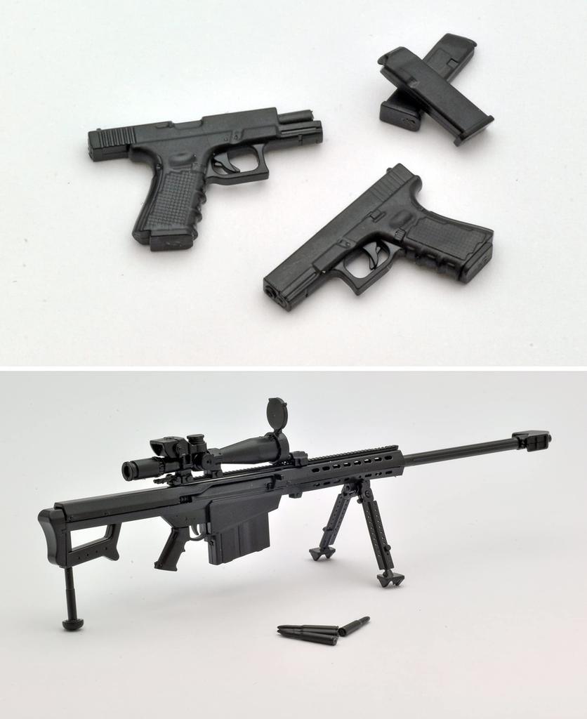 Little Armory LABH02 Resident Infinite Darkness Weapons 2 Plastikový model 317142 Zlo