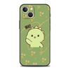 Funny Cute Cartoon Dinosaur Phone Case for iPhone 16 15 14 13 12 Pro Max 11 Pro Max 7 8 Plus XS XR Shockproof Silicon Soft Shell