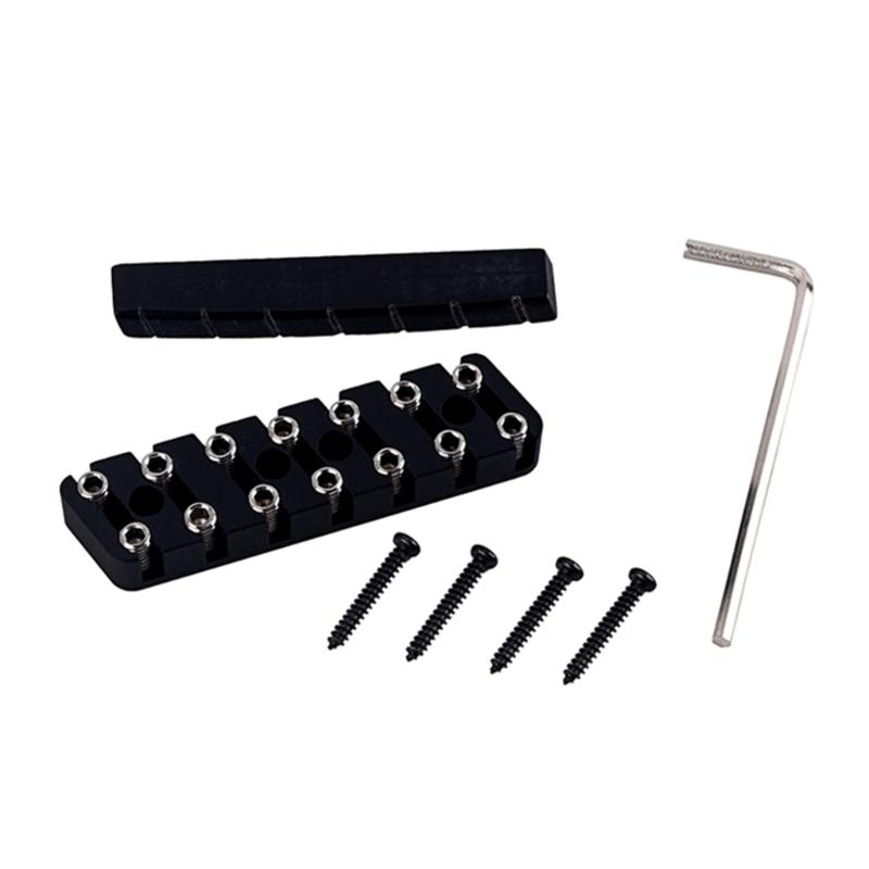 6/7/8 String Tremolo Lock System Locking Nut Accessories Lightweight Headless Guitar Bridge Portable Music Elements