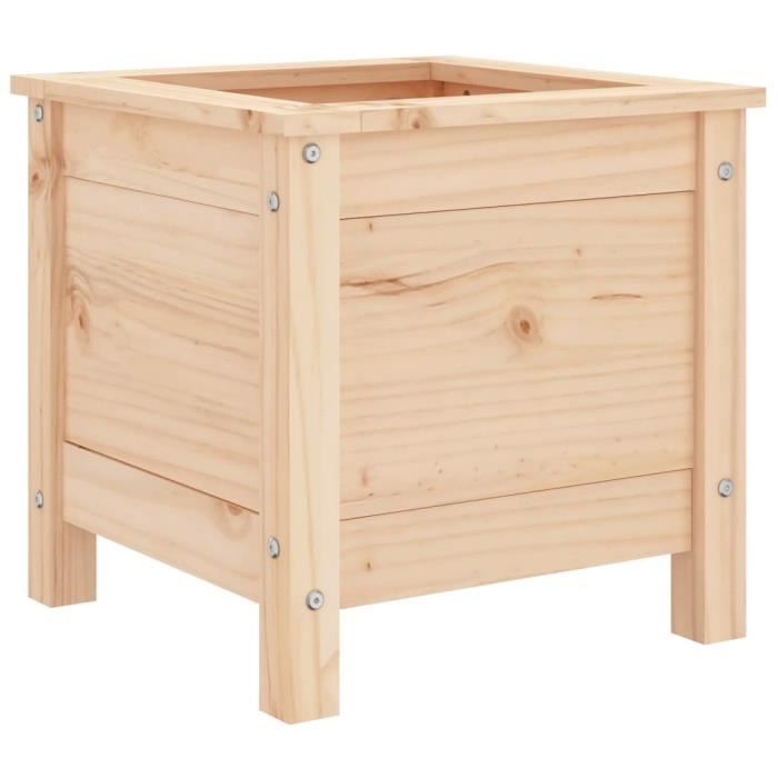 VidaXL Planter 40x40x39 Cm Solid Pine Wood 825247