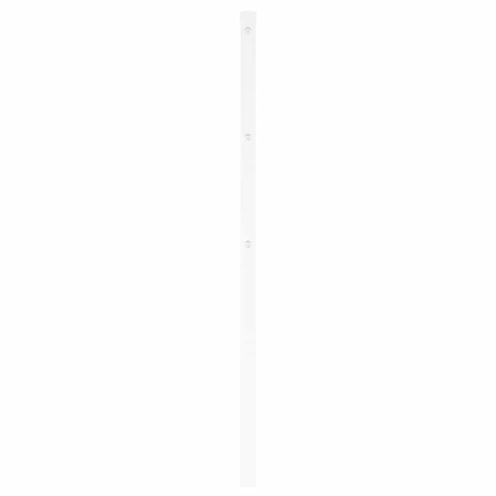Vidaxl Metal Headboard, White, 200 Cm
