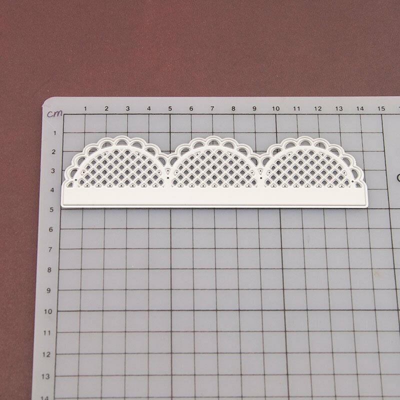 Arc Net Lace Stanzformen, Metallschablone, DIY, Scrapbooking, Album, Papier, Karte, Prägung, Handwerk, gestanzte Kante
