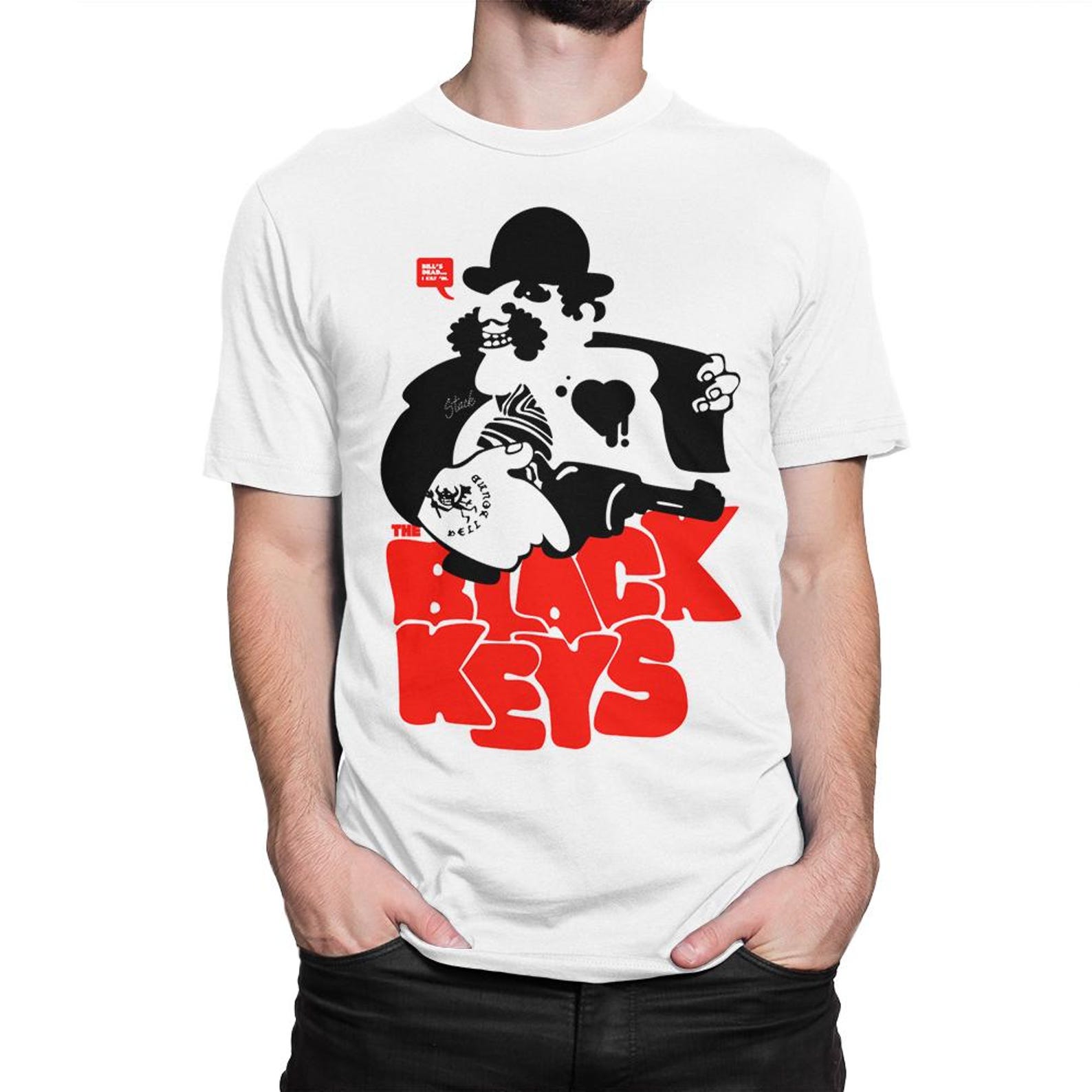 The Black Keys T-Shirt, Men s and Women s Sizes S