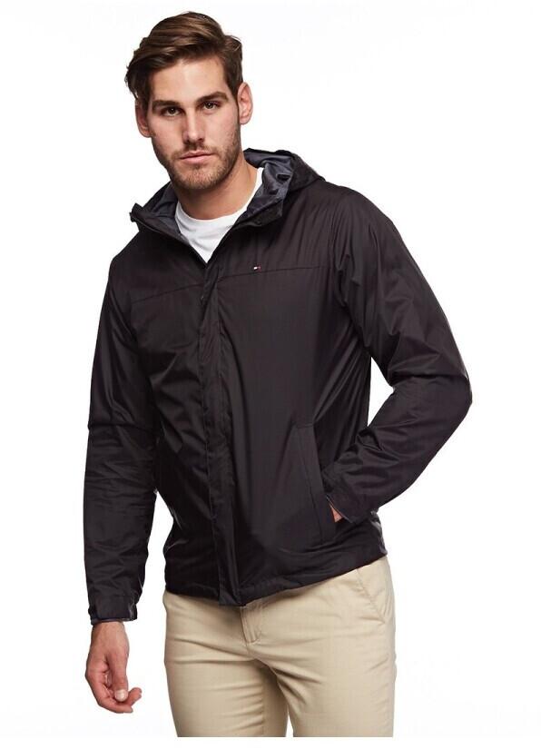 

Демисезонная куртка Tommy Hilfiger Kapuzenjacke Regenmantel schwarz XXL