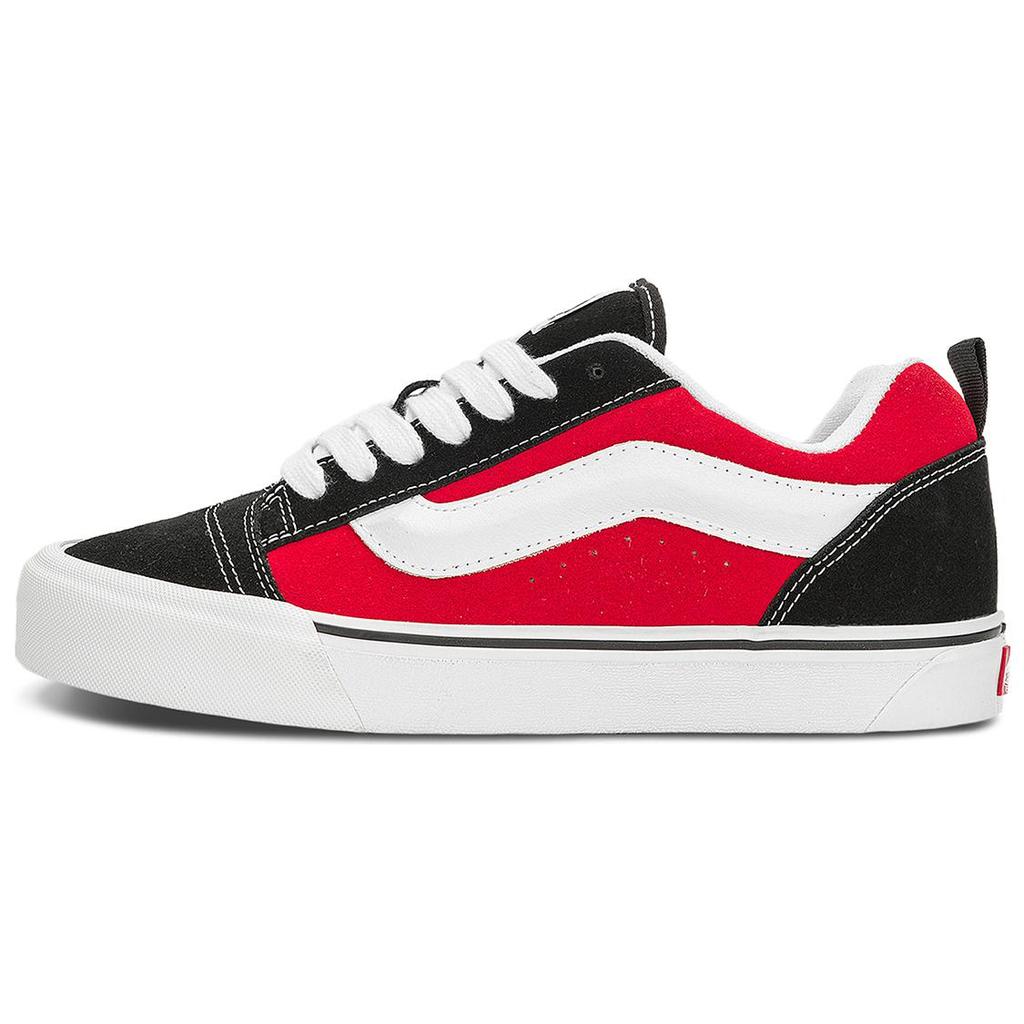 New Vans Knu Skool Black Red VN0009QC6RT