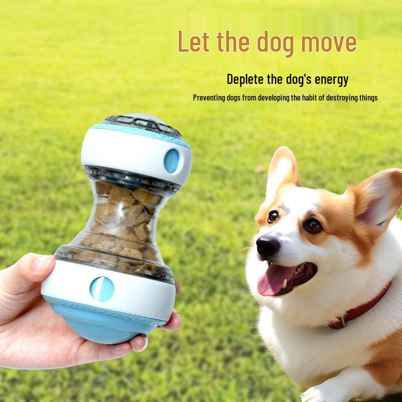 Pet Treat Dispensing Rolling Ball Slow Feeder Dog Toy