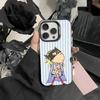 D-Charlie and Lola Cartoon Phone Case For iPhone 17,16,15,14,13,12,Pro MAX Black Matte Shockproof Cover