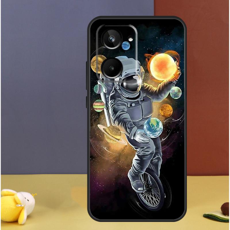 

Astronaut Balloons Stars Space Planets For Realme GT7 Pro GT6 C61 C67 C63 C71 C55 C51 C65 C53 C75 11 12 13 14 15 Pro Plus Case Realme C55