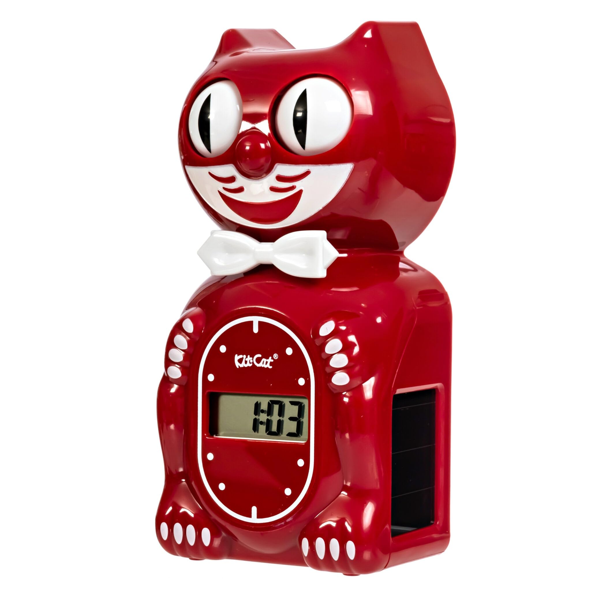 

Kit Cat Klock Cute Cat Digital Space Cherry Design - Clock,