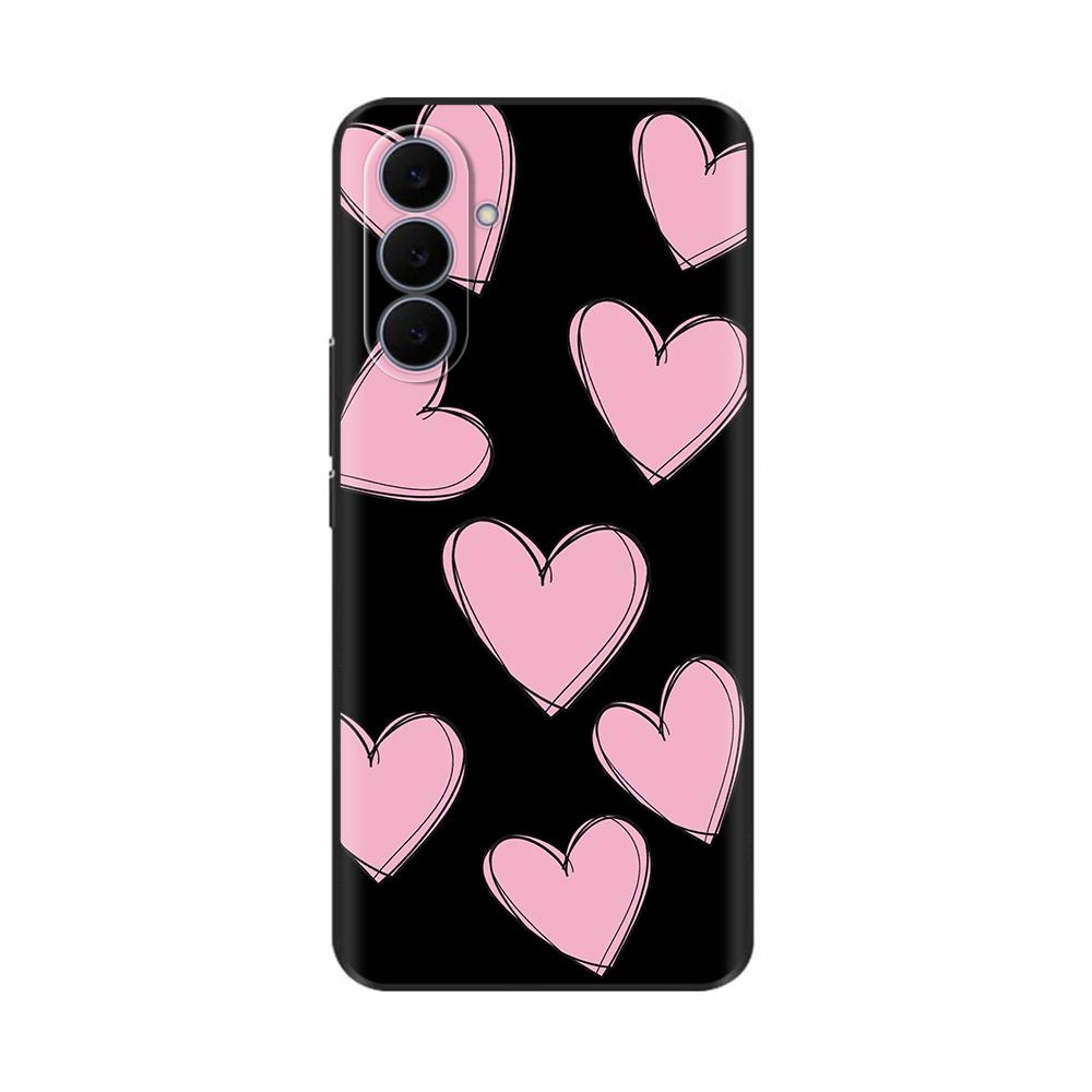 For Samsung Galaxy S25 FE Case Sweet Patterns Soft Liquid Silicone Cover For Samsung S25 FE Phone Cases S25FE Shockproof Fudnas
