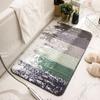 Home Door Mat Bathroom Moisture-wicking Mat Slip-resistant Foot Mat Bath Bathroom Door Cute Mat Bedroom Carpet
