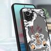 O-One Piece Luffy 5 Gear Case for Xiaomi Redmi Note 12Pro 9s 12 10 13 Pro Plus 11 9 11Pro 9t 10Pro Soft Cover